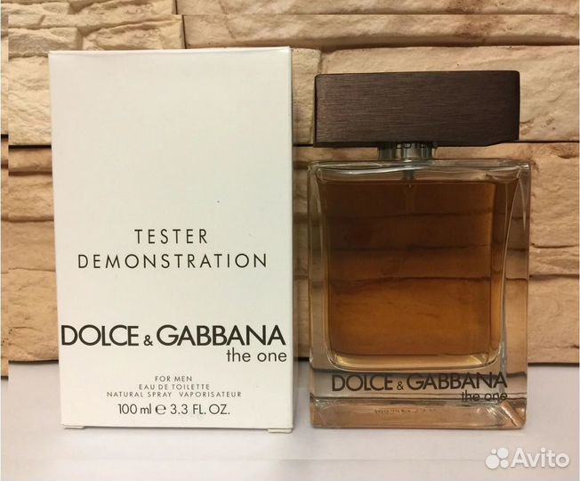 Тестер dolce & gabbana The One For Men 100 ml