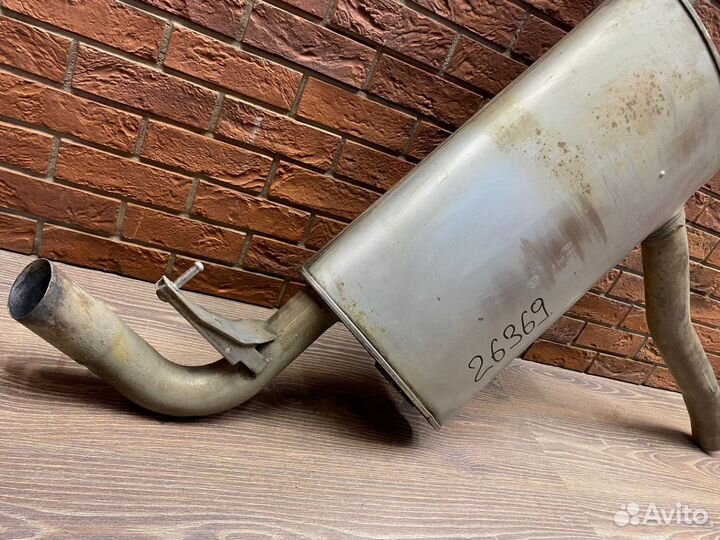 Задняя банка глушителя Bmw X3 G01 2017-2023