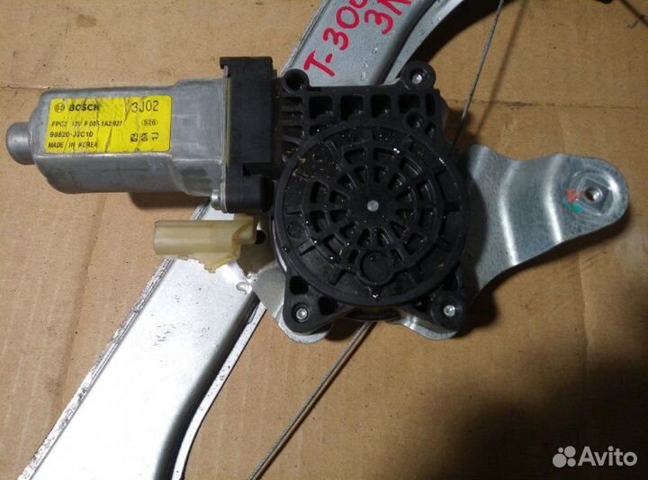 Стеклоподъемник задний левый Chevrolet Aveo T300