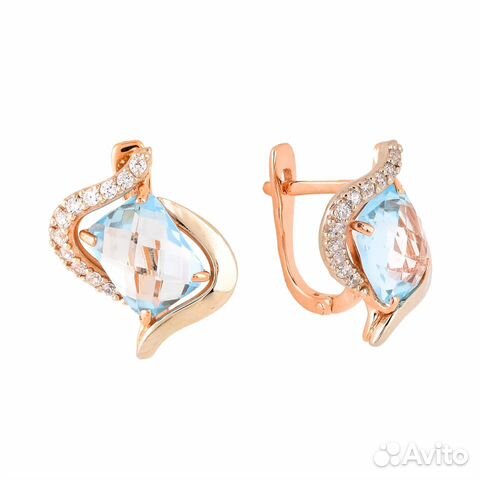 Серьги Золото