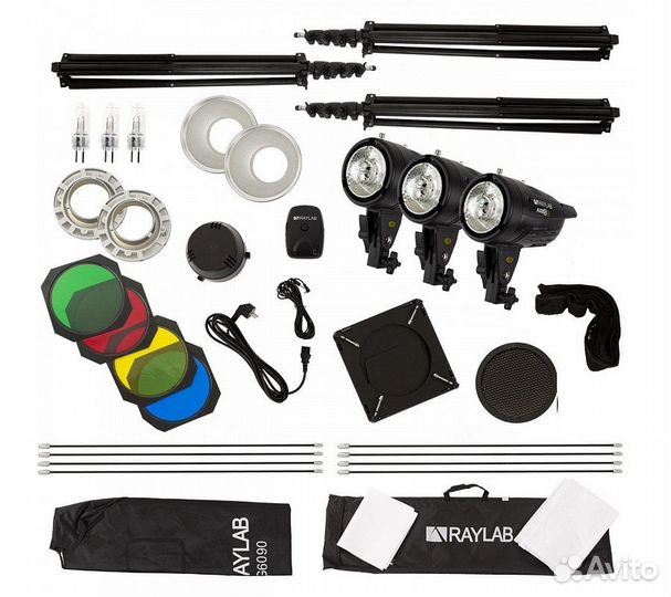 Комплект импульсного света Raylab Axio III 300 Cre