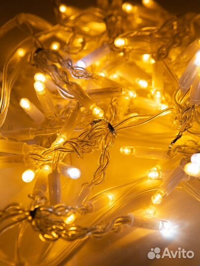 Гирлянда уличная Бахрома 6 метров 160 LED SDA