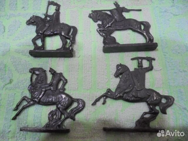 Солдатики СССР. амфи. Астрецово. Богатыри и рыцари