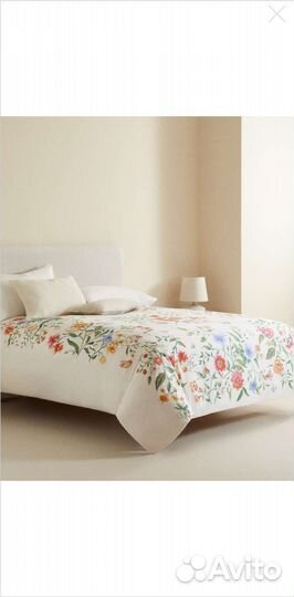 Постельное белье Zara home цветы