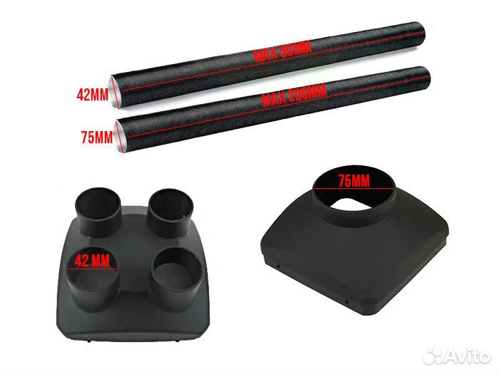 Трубки, крышки для Автономки