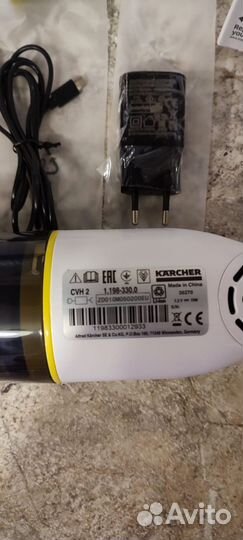 Ручной пылесос Karcher cvh 2