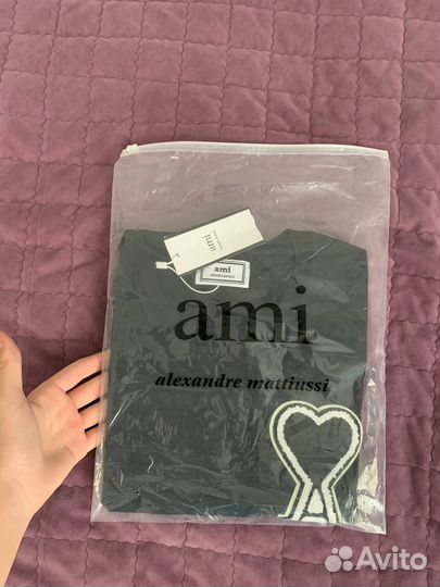 Футболка Ami Paris черная