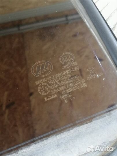 Стекло глухое заднее правое Lifan X60 LFB479Q 2013