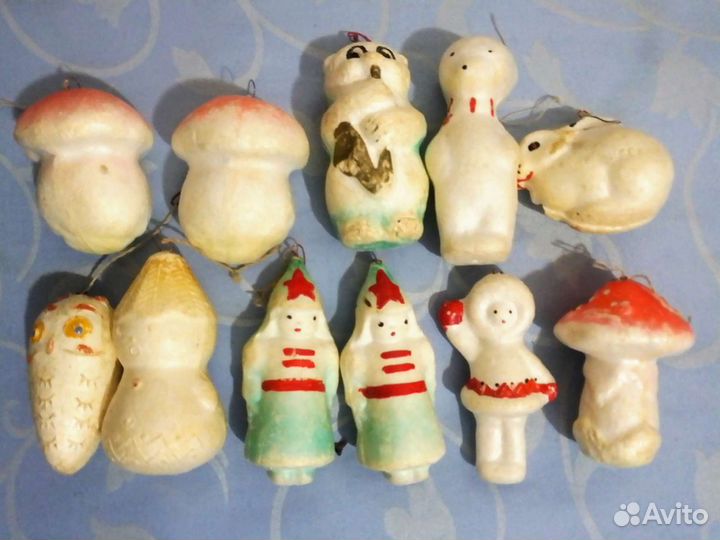 Елочные игрушки СССР