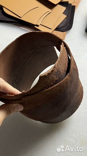 Кожа натуральная, обрезки