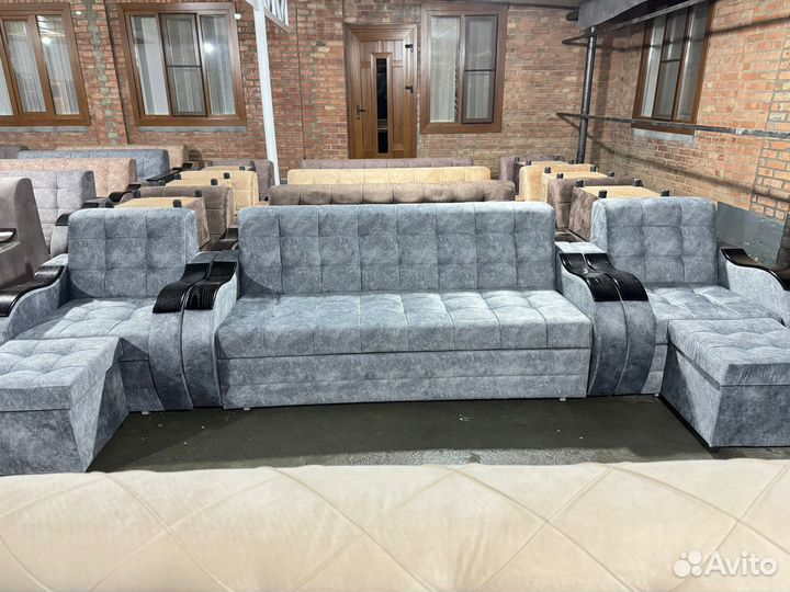 Диван и 2 кресло