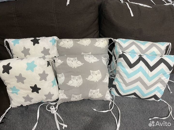 Комплект подушек в детскую кровать