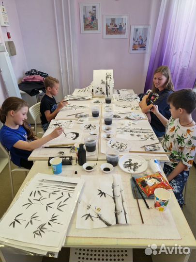 Восточная живопись суми-э