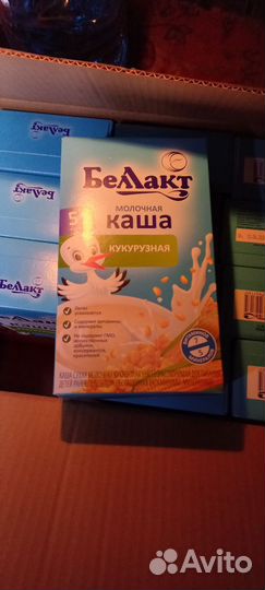 Детские каши белакт