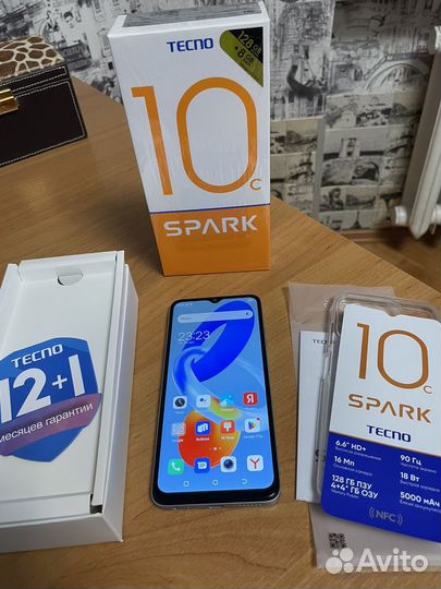TECNO Spark 10c, 4/128 ГБ