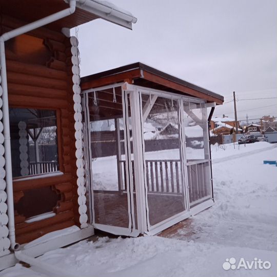 Мягкие окна для веранды