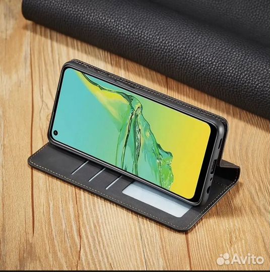 Кожаный чехол для Samsung S10
