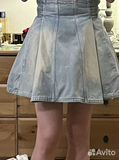 Юбка джинсовая Balmain (оригинал) 42-44