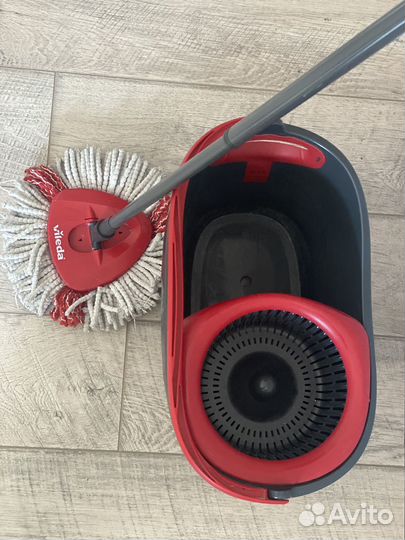 Швабра с ведром и отжимом vileda
