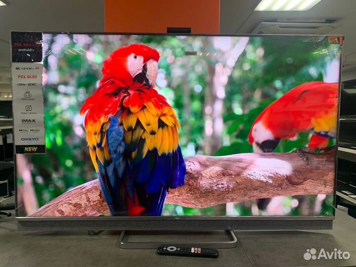TCL Qled 55(140) /Smart TV/Wi-Fi/4k UHD 120Hz imax