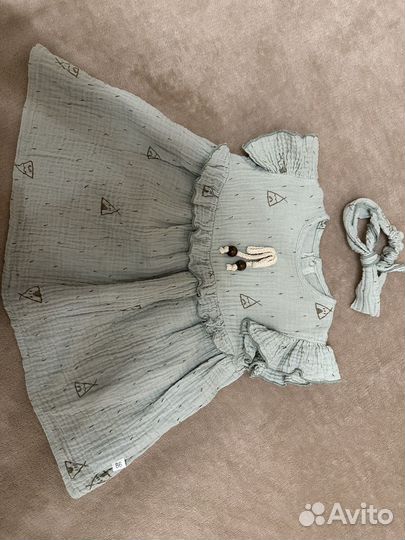 Платье детское муслин