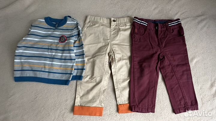 Вещи пакетом на мальчика 80