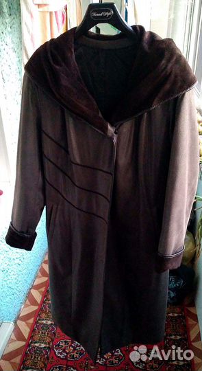 Пальто женское демисезонное 48