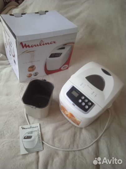 Хлебопечка moulinex home bread 1 кг