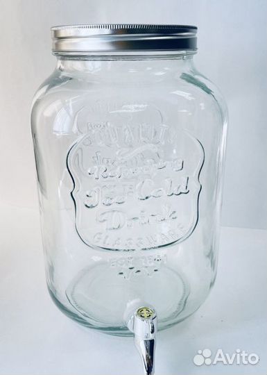 Лимонадник с краном и подставкой. Пермь