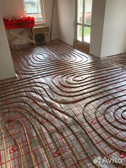 Теплый пол / Монтаж теплого пола