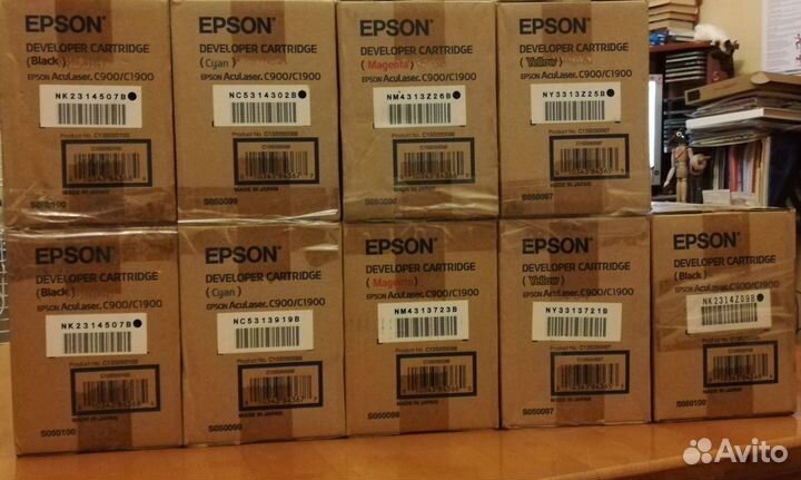 Картриджи для принтера Epson c900/c1900