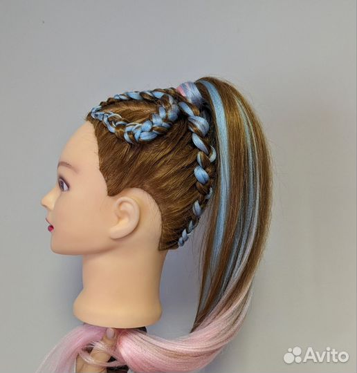 Афрохвост, брейды, боксерские косы