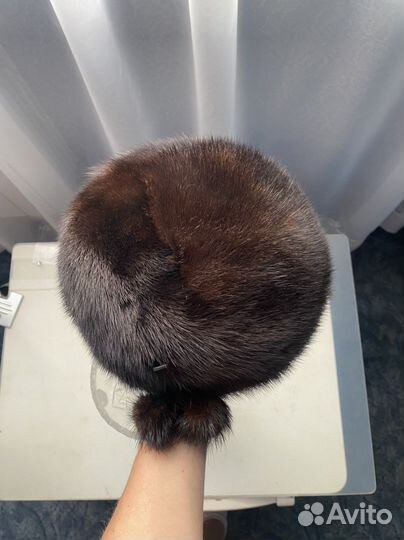 Берет норковый