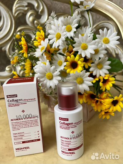 Сыворотка для лица retinol collagen lifting ampoul