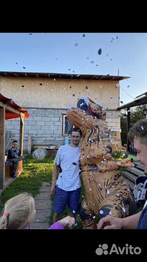 Костюм в аренду динозавр надувной/ростовая кукла