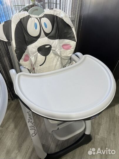 Стульчик для кормления chicco polly 0+