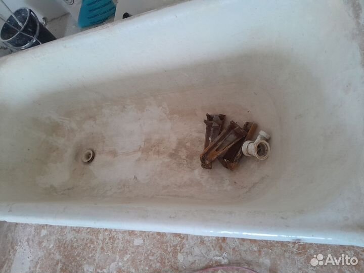 Ванна чугунная бу