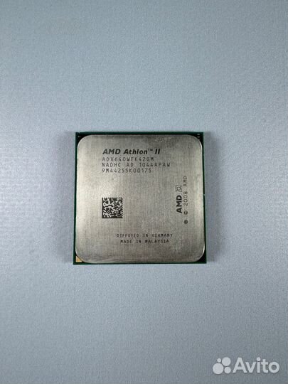 Процессор AMD athlon II 640