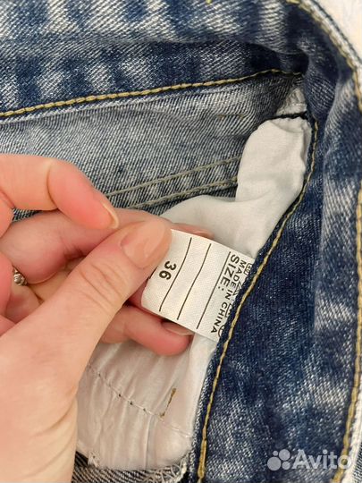 Юбка джинсовая винтажная