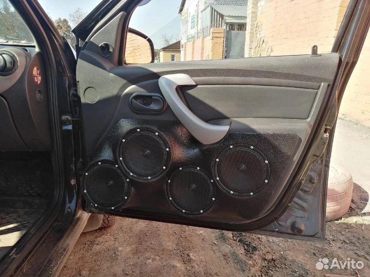 Дверные карты renault logan 1