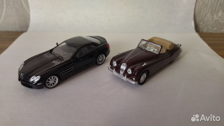 Модели 1:43 Mercedes Mclaren, Jaguar