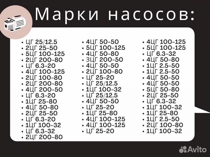 Насос 2цг 100-80