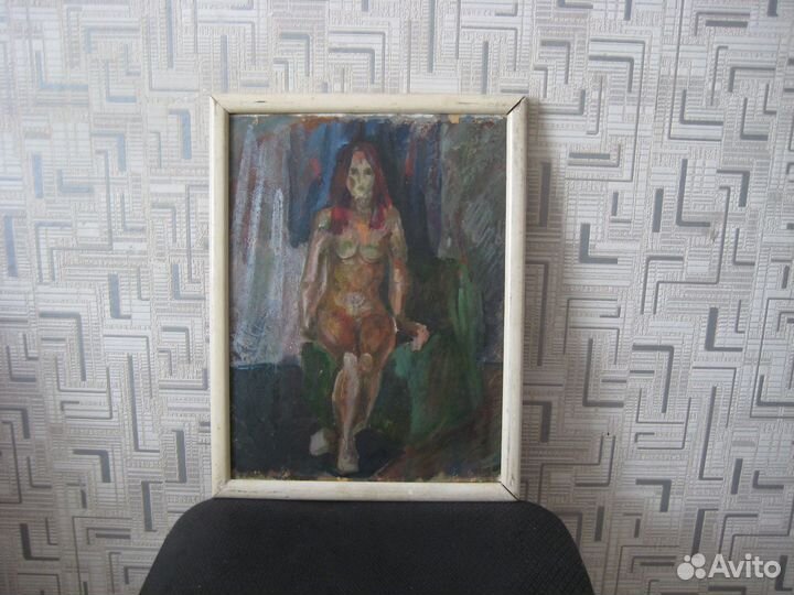 Картина. Натурщица эротика