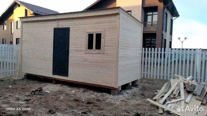 Битовка и хозблок 3х6м