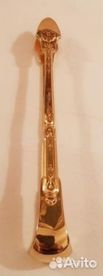 Лопатка сервировочная позолота винтаж