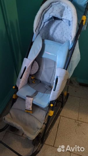 Детские санки коляска