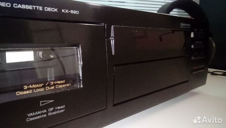 Дэка Yamaha KX-690 с кассетами