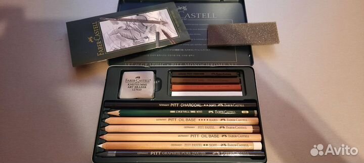 Художественный набор Faber-Castell Pitt Monochrome