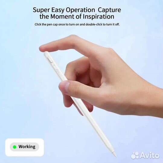 Эргономичный стилус для iPad Capacitive Stylus Pen