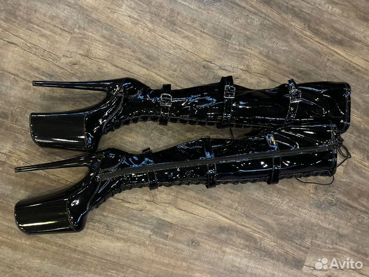 Ботфорты стрипы тройки 36, 38